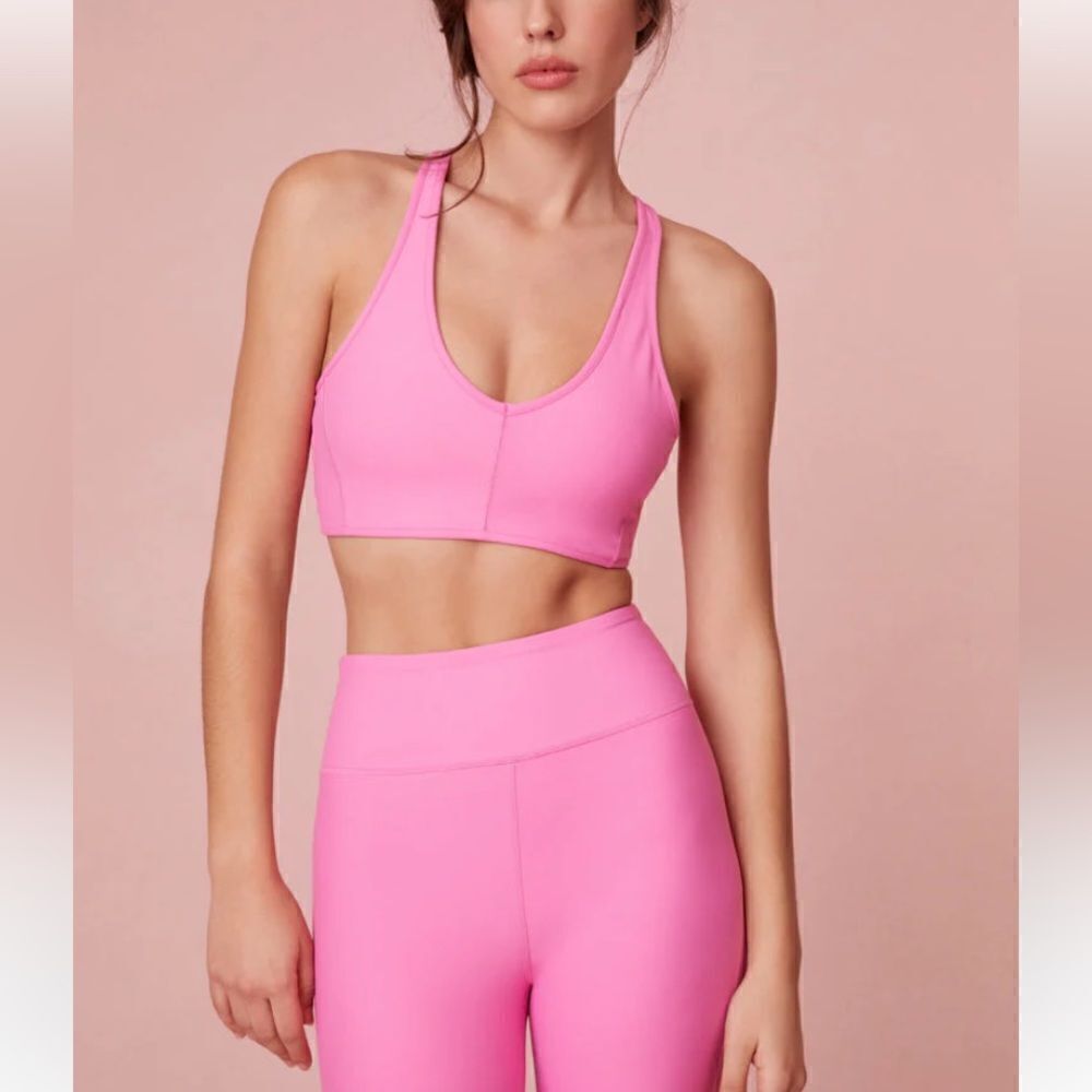 Solange Sports Bra | Aurora Pink